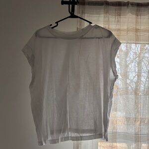 a new day White Short Sleeve Tee